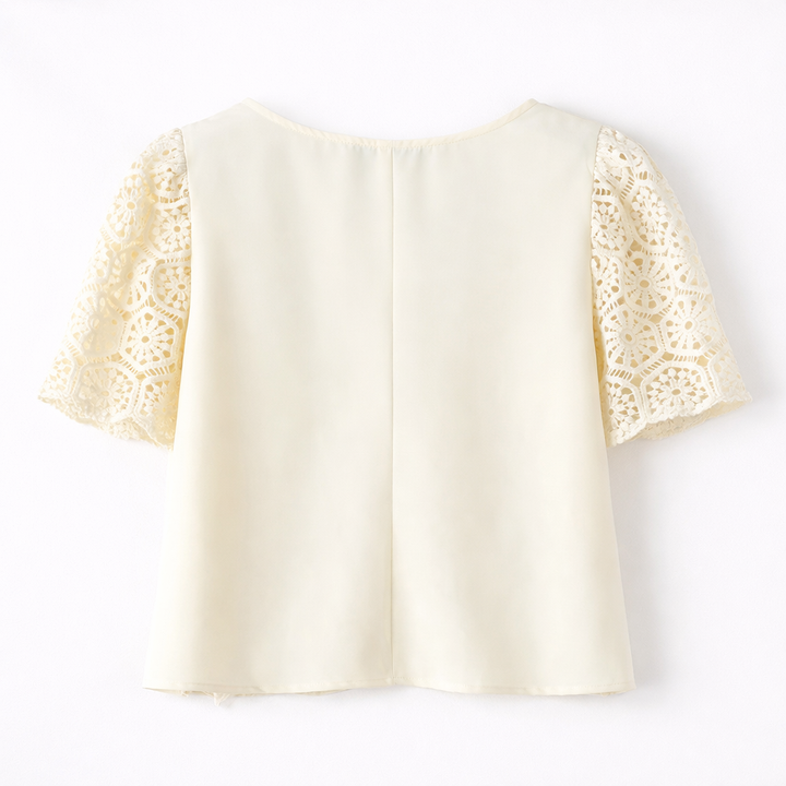 Elara Crochet Blouse