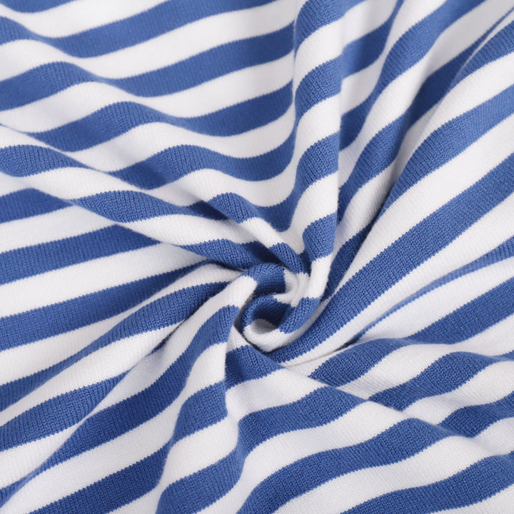 Elara Striped Knit Long Sleeve Top
