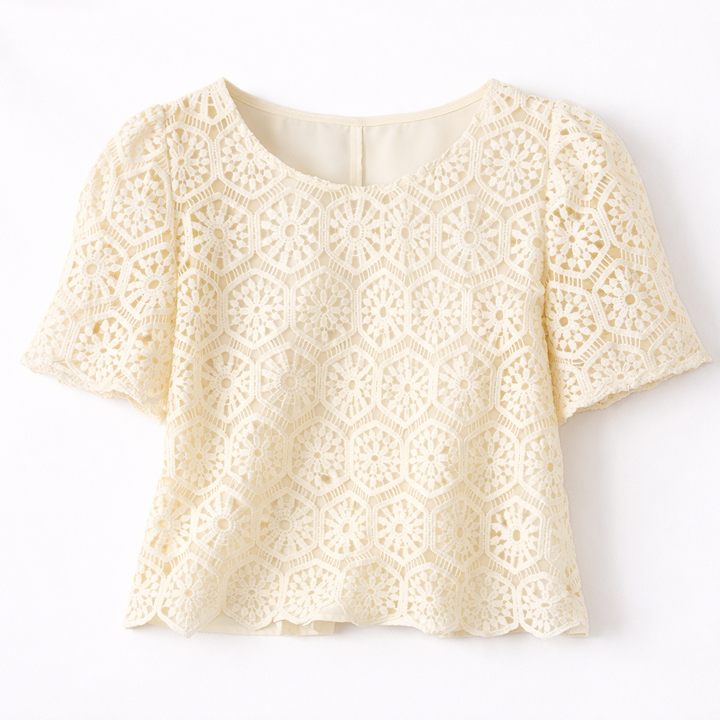 Elara Crochet Blouse