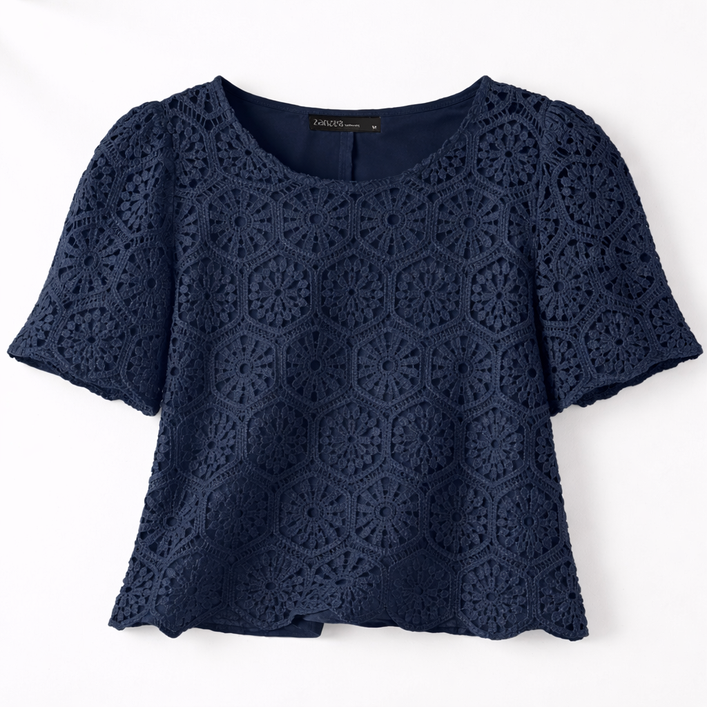 Elara Crochet Blouse