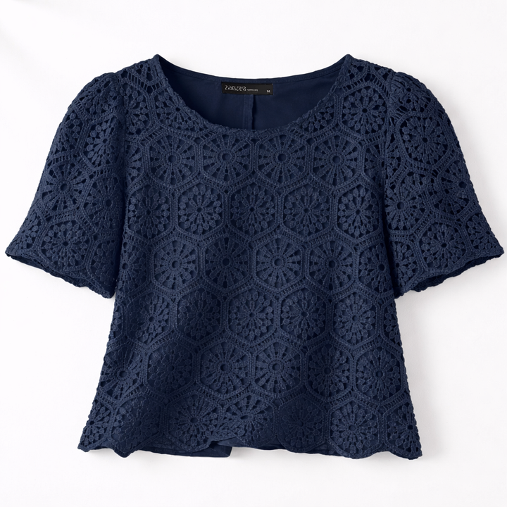 Elara Crochet Blouse