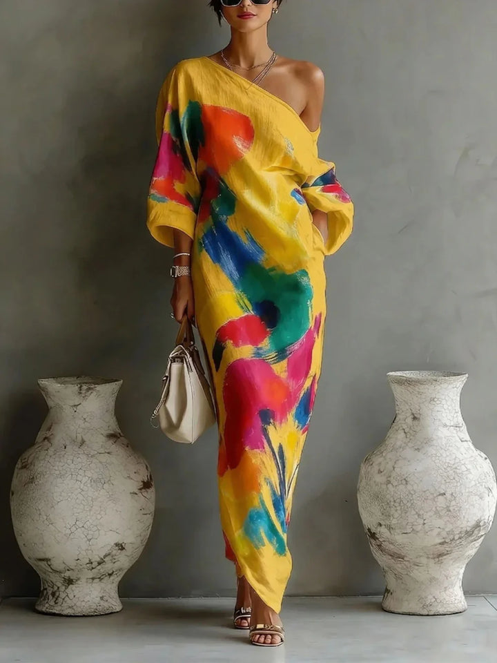 Aria™ Abstract Maxi Dress