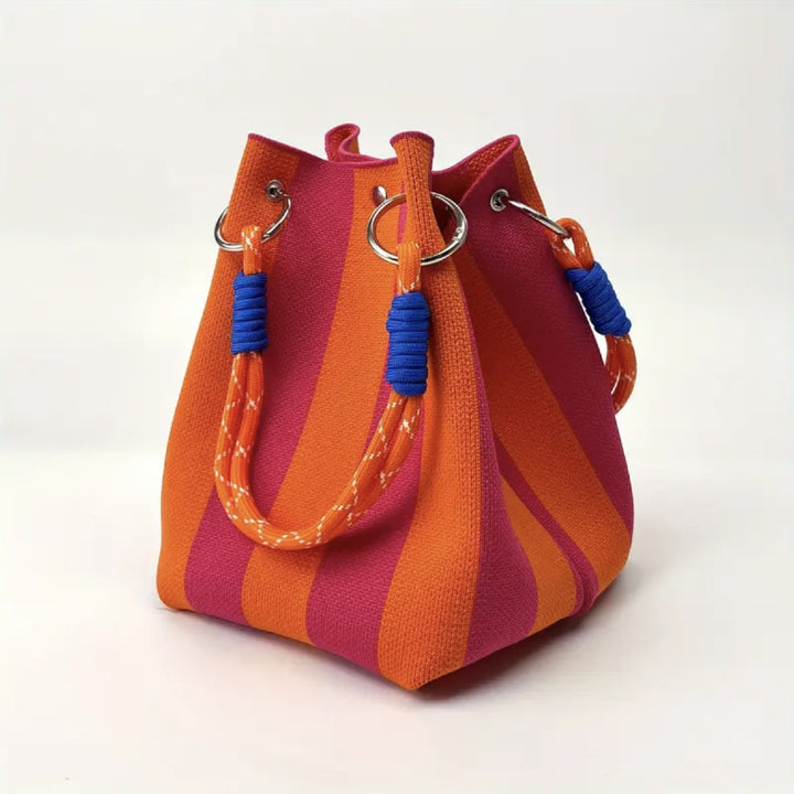 Ashbourne™ Striped Bucket Bag