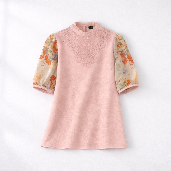Caroline Floral Sleeve Blouse