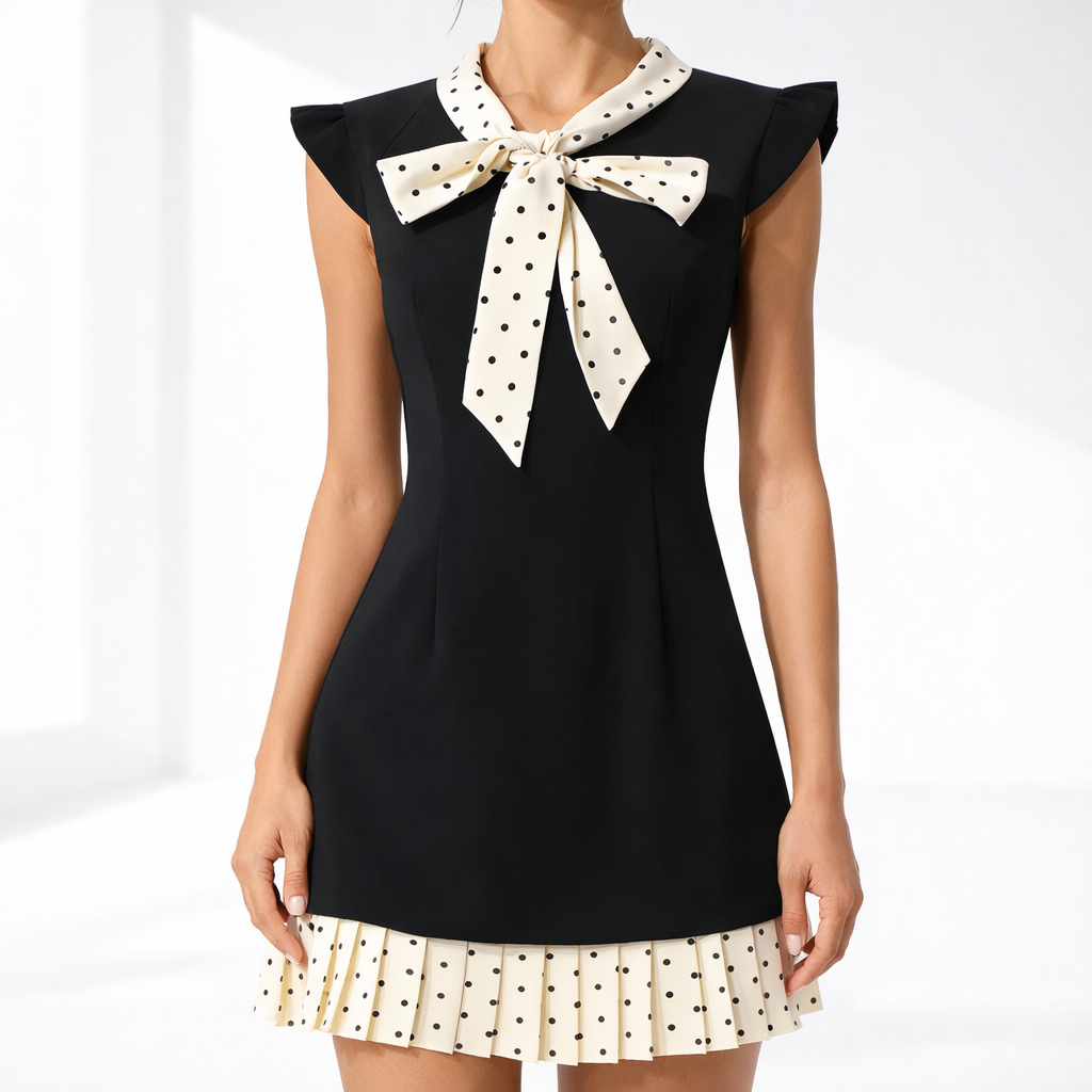 Eloise Polka Dot Dress