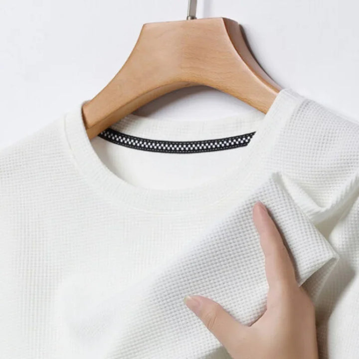Arden Waffle Knit Tee