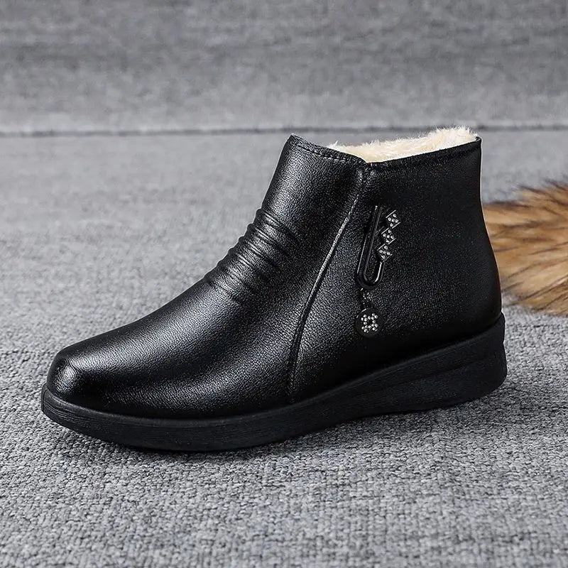 Arlette Fur Ankle Boots