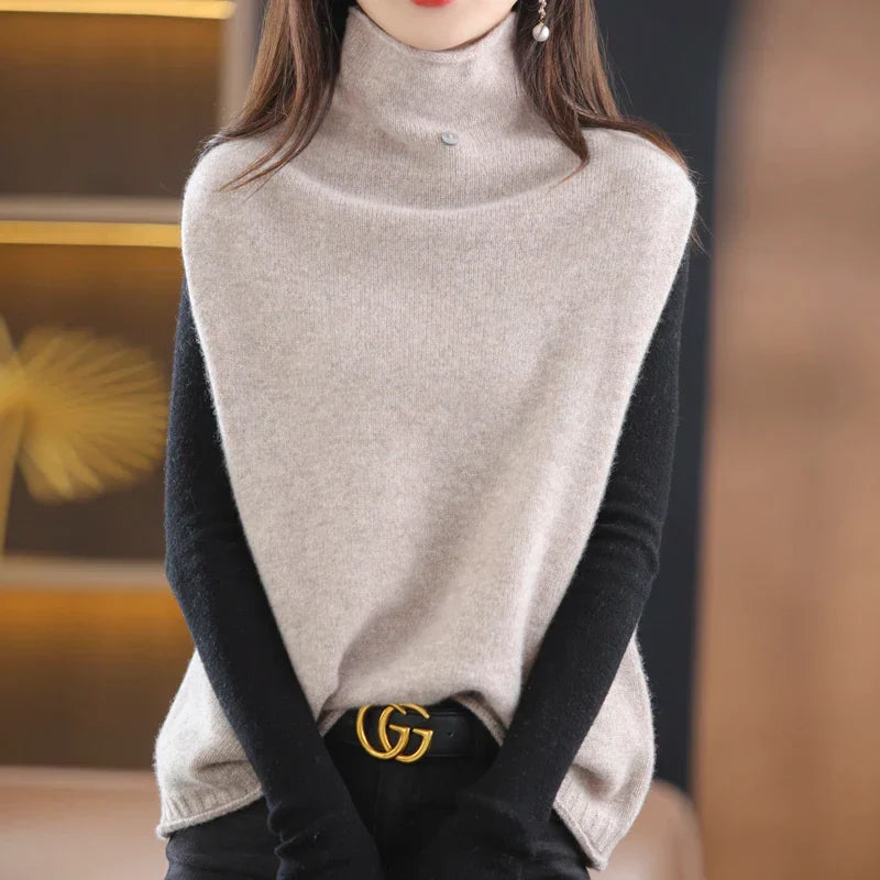 Aria Wool Layer Turtleneck