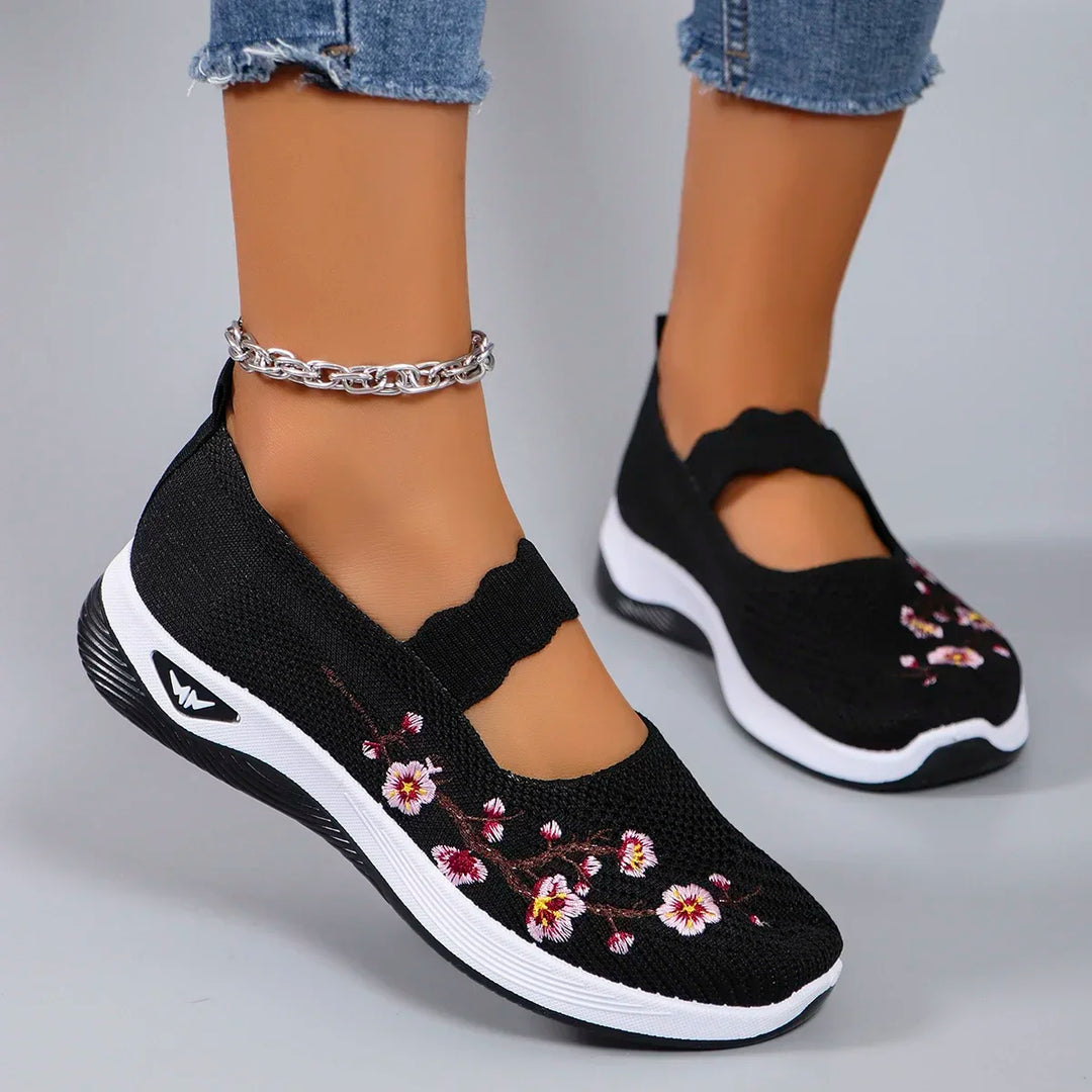 Camellia Comfort Flats