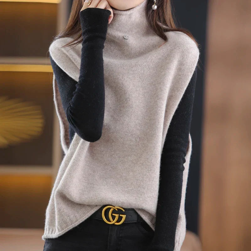 Aria Wool Layer Turtleneck