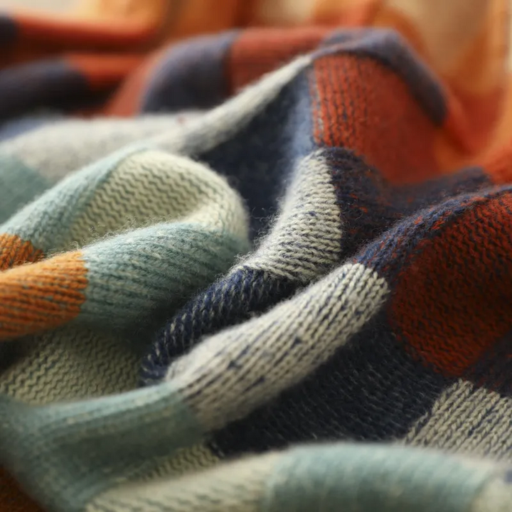Belmore Plaid Knit Sweater