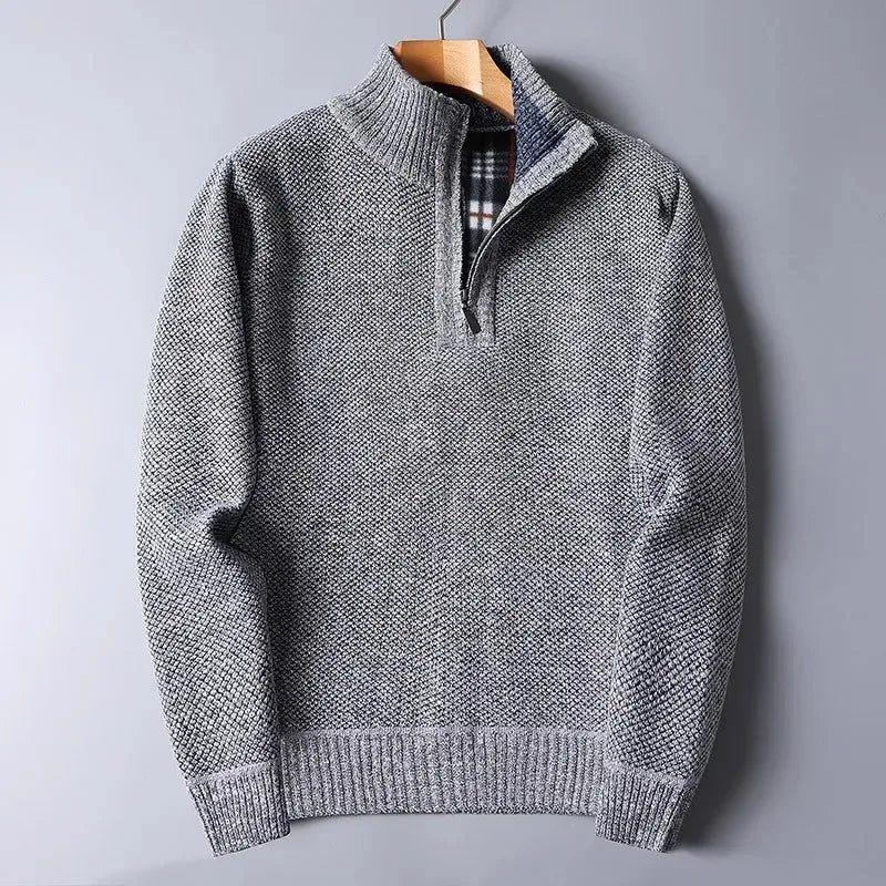 Alden Half-Zip Knit Sweater