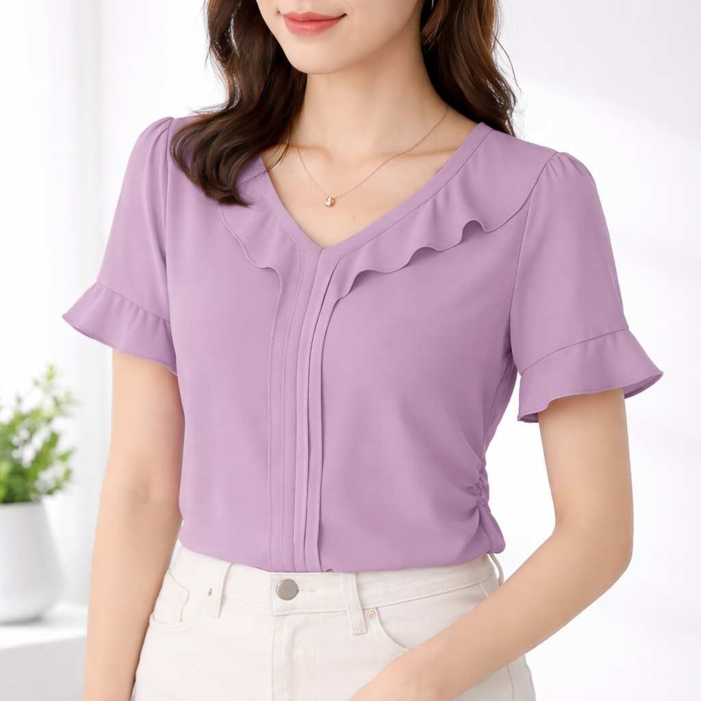 Celeste Ruffle Blouse