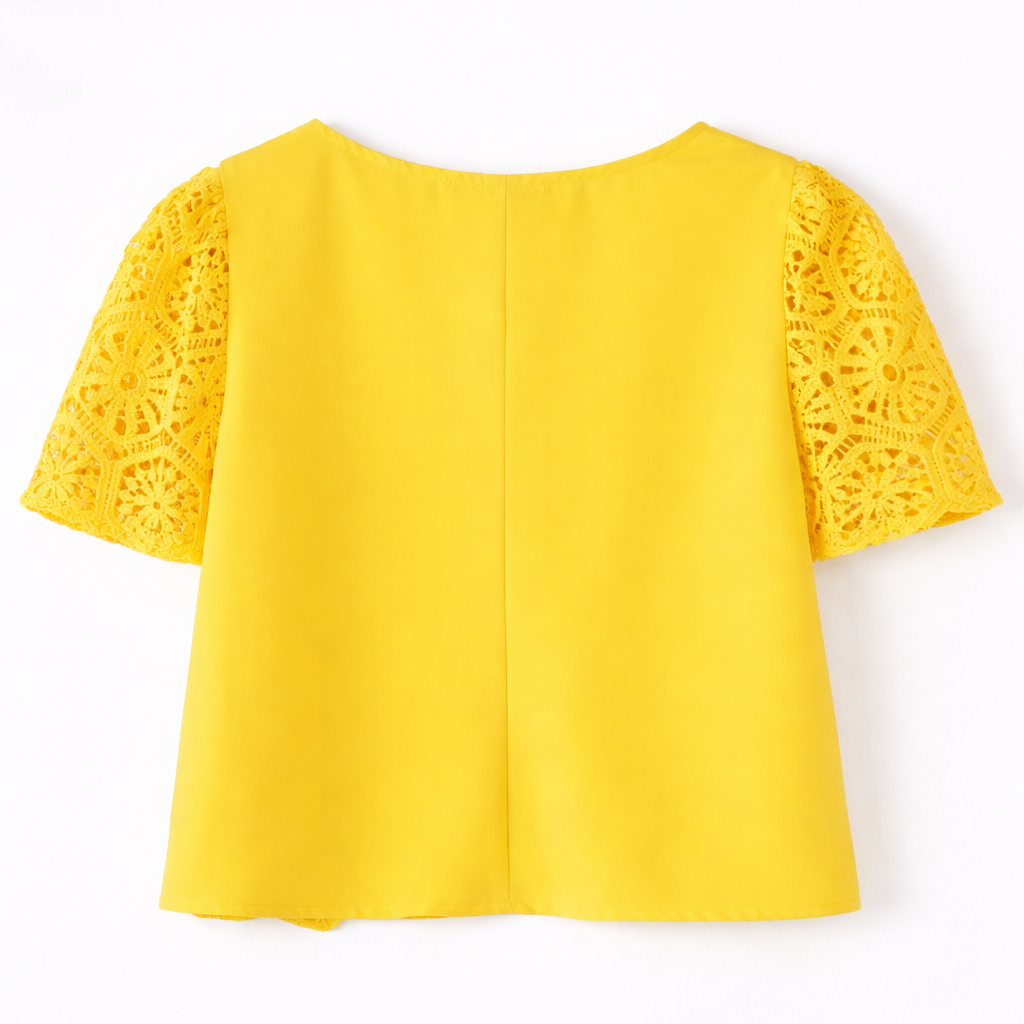 Elara Crochet Blouse