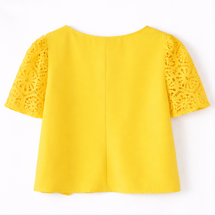 Elara Crochet Blouse