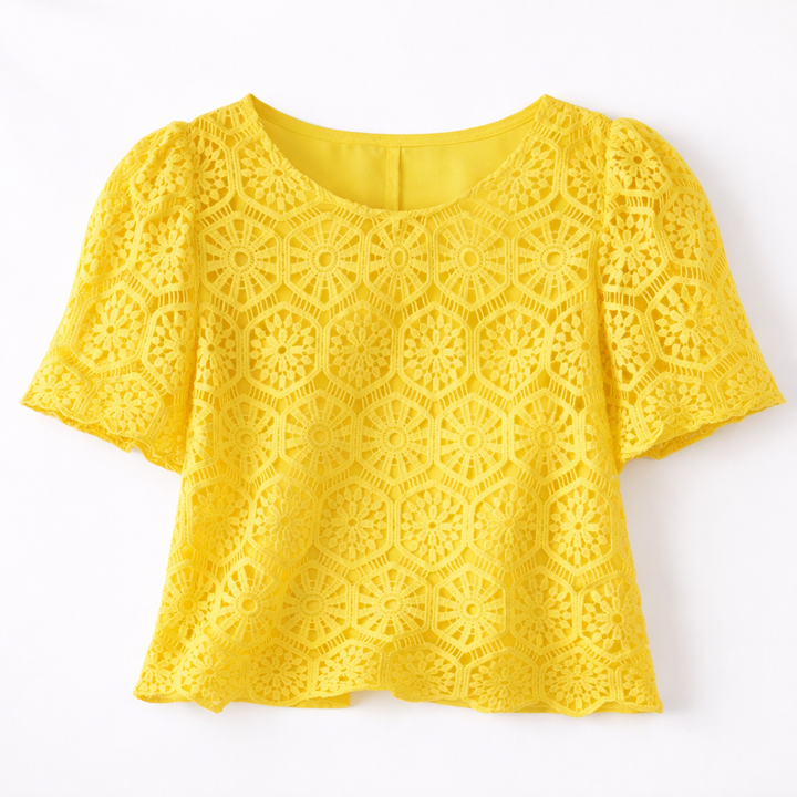 Elara Crochet Blouse
