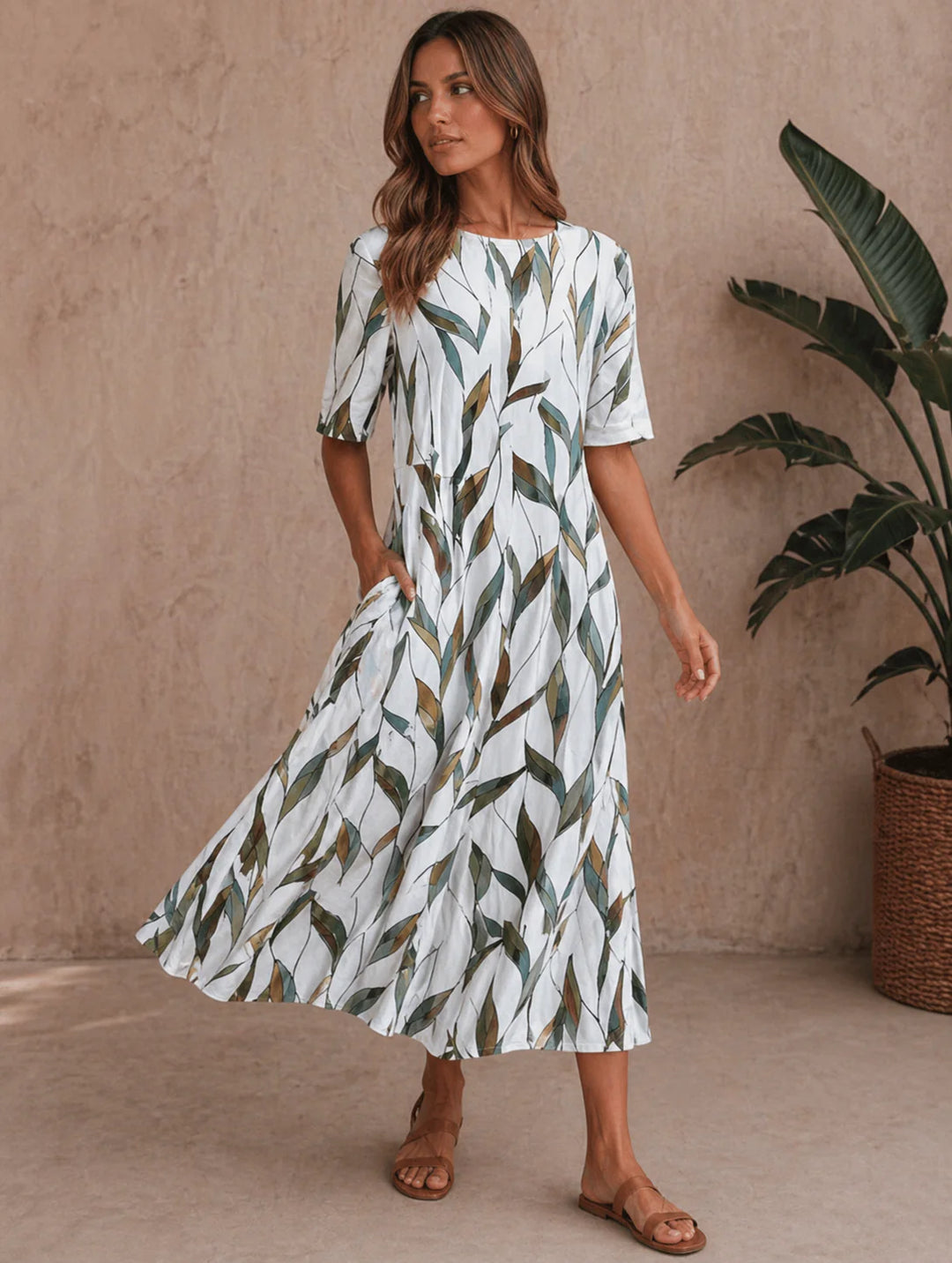 Beatrix™ Flowing Midi Dress