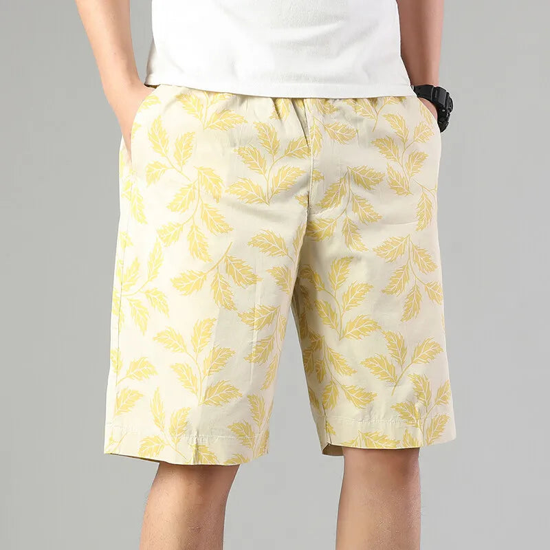 Botanical Print Shorts