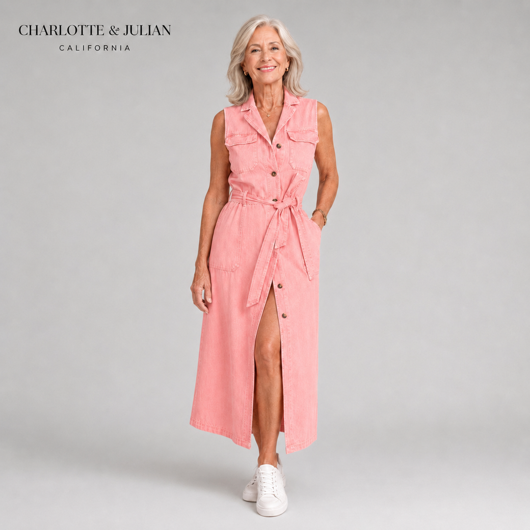Vivienne™ Denim Maxi Dress