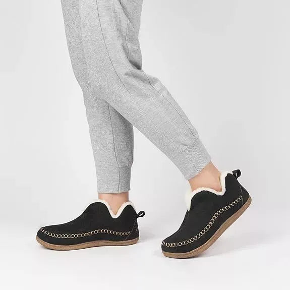 Elmstead Suede Fur-Lined Ankle Boots