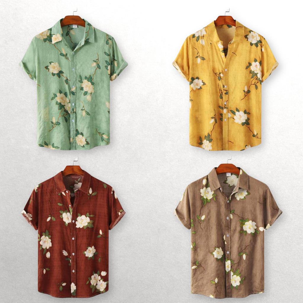 Floral Beach Shirt